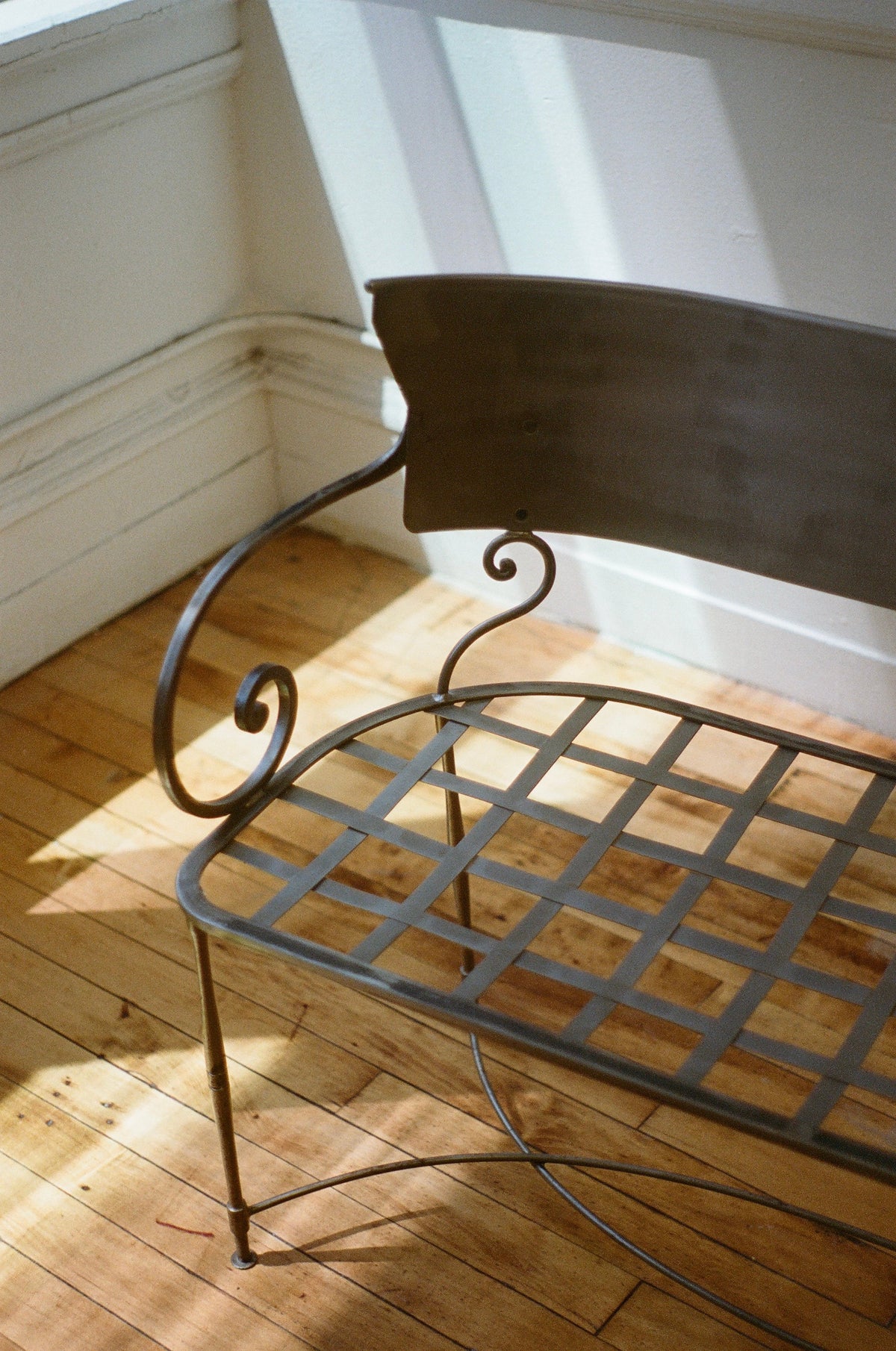 Galvanized Steel Window Bench