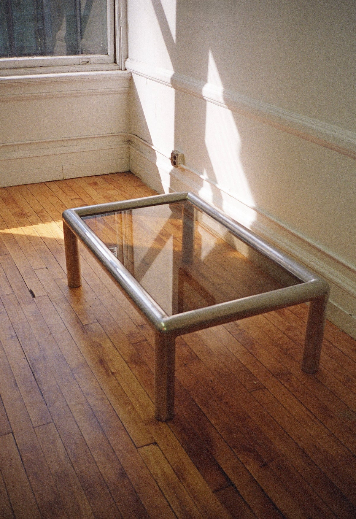 John Mascheroni “Tubo” Aluminum Coffee Table, Circa 1967
