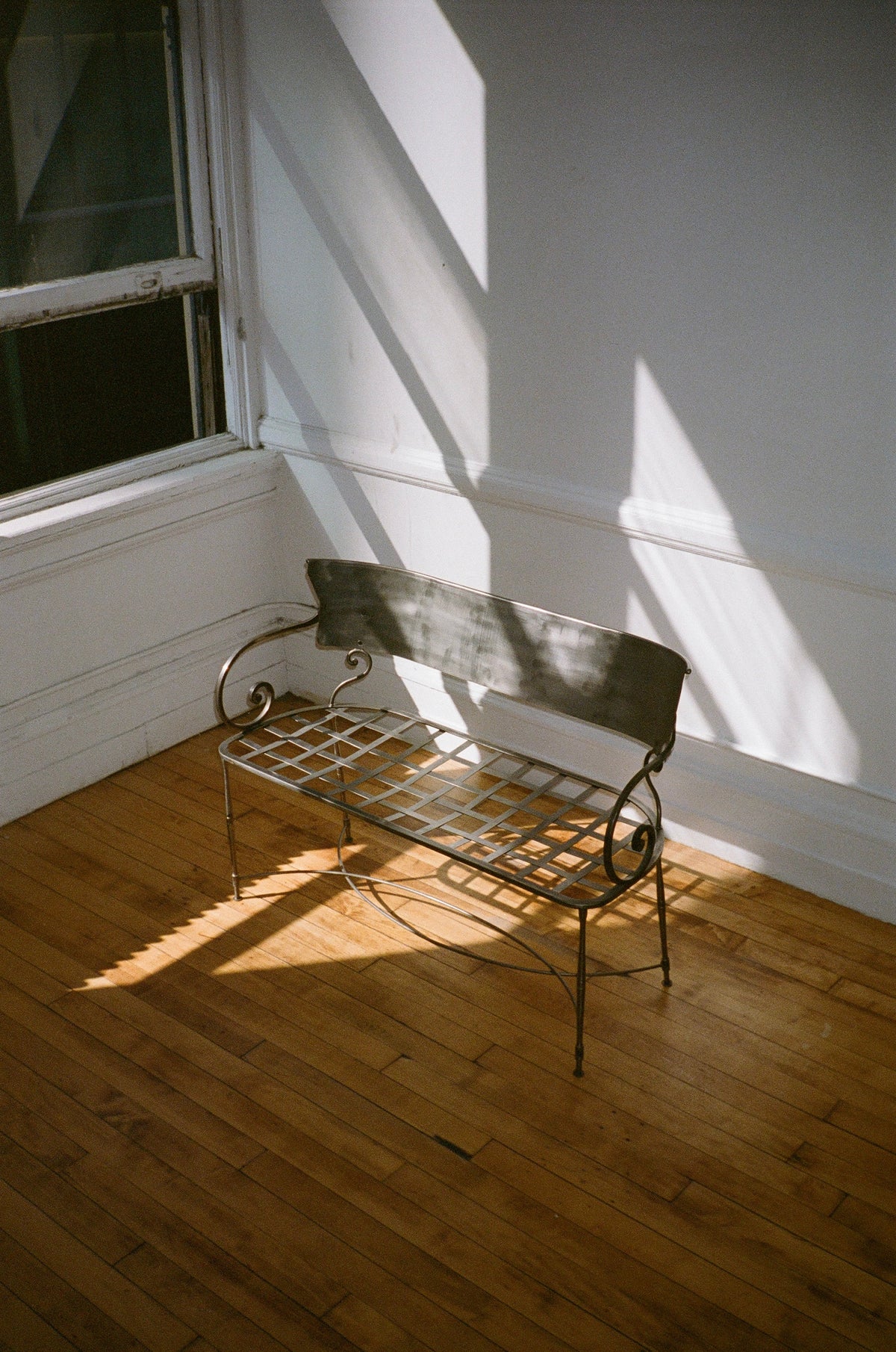 Galvanized Steel Window Bench
