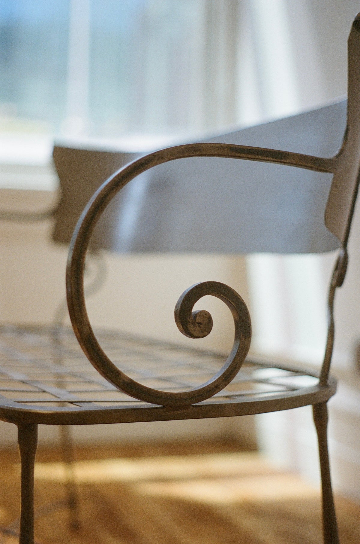 Galvanized Steel Window Bench