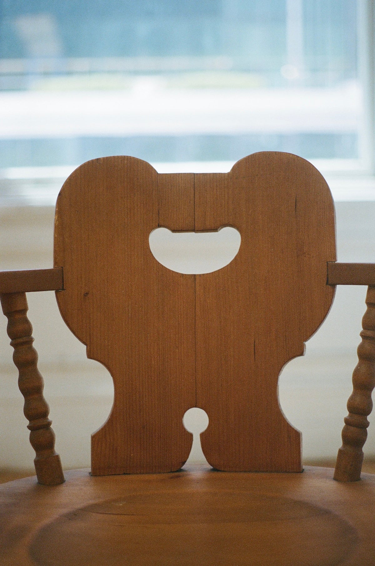 Mid 19th Century Swiss Pine Farm House Armchair